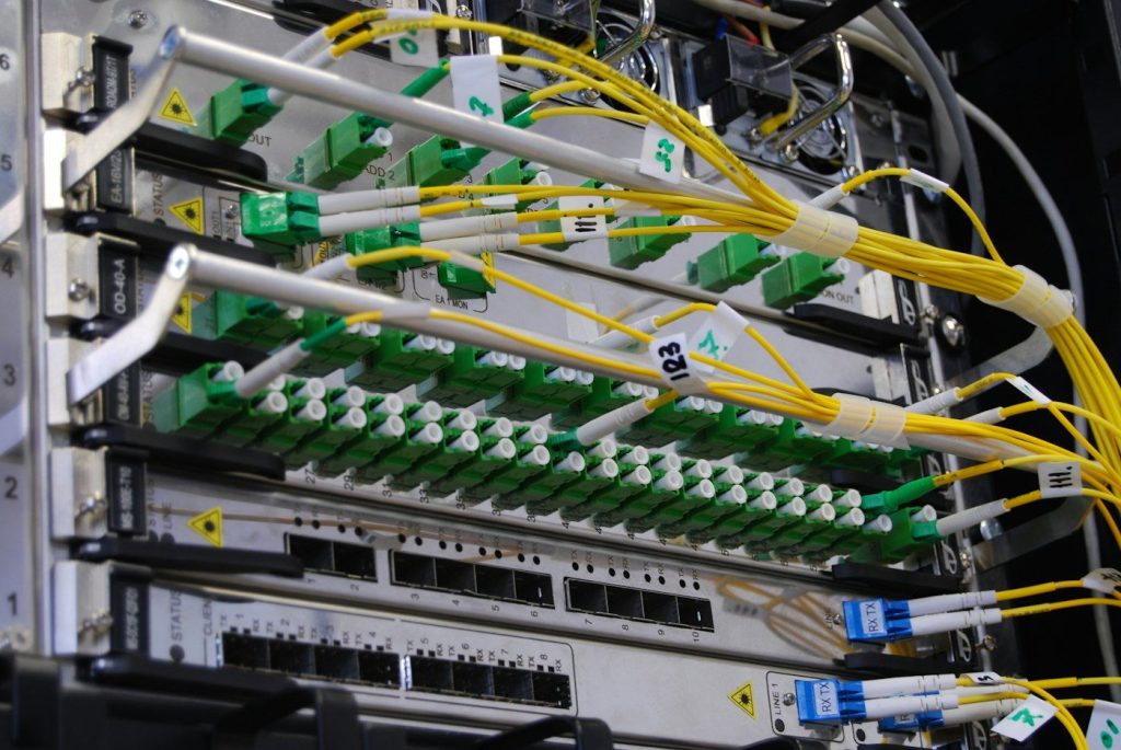 Network cabling and equipment